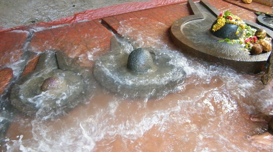 Speciality of this temple is that Shiva gets bathing by the sea water