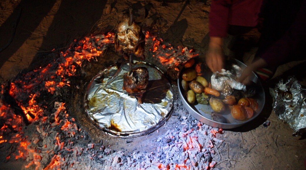 Dinner - the finished product. Now I want chicken!