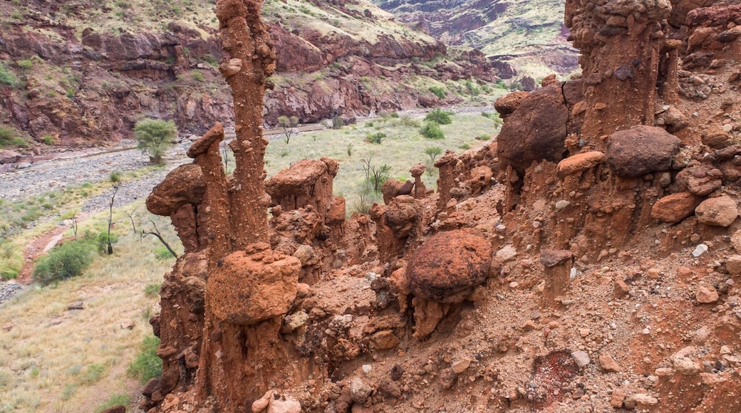 Far away place that’s really hard to reach up in northern Kenya. These clay columns (hoodoos) are incredible fragile and could easily pushed over. But they are all standing, which means there are no people around anywhere...