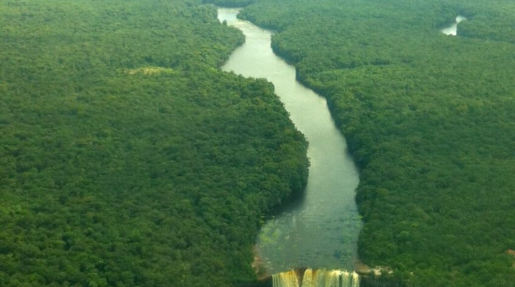 A birds eye view of Kaieteur.
At 741 ft (226m) high, it is four times the height of Niagara Falls and twice as high as Victoria Falls.
#perspective