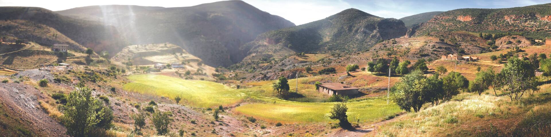 landscape photo for the nature in algeria setif at the mountains in Bougaa sétif algeria