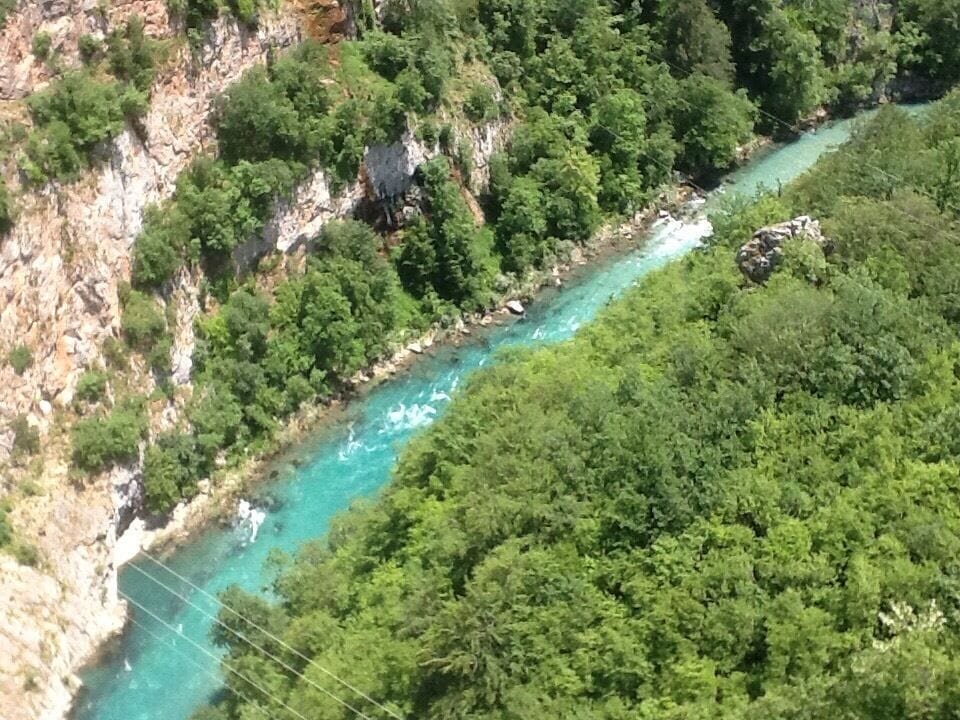 River rafting in exceptionally clear water 
Montenegro