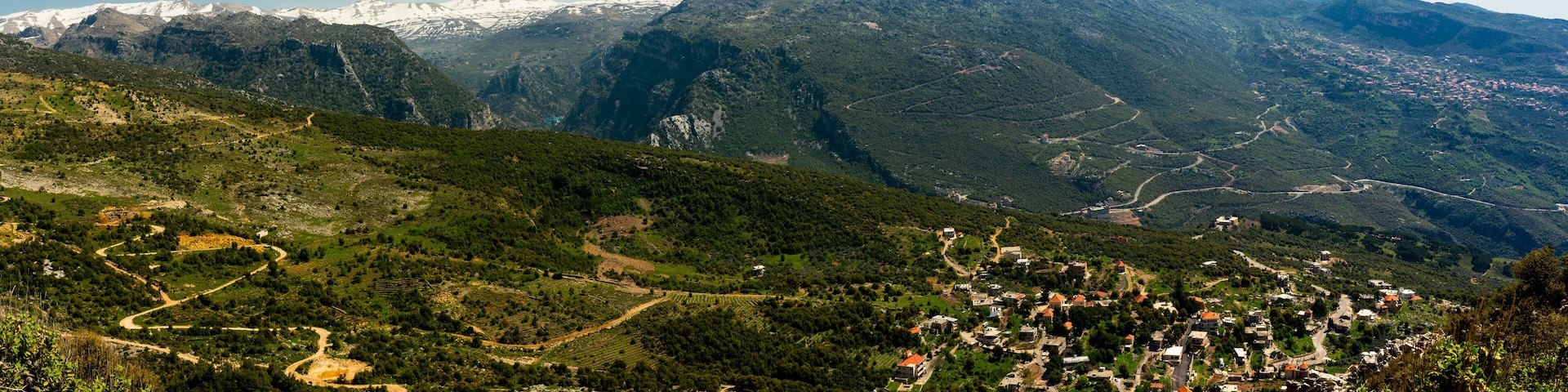 Lebanon mountain panorama