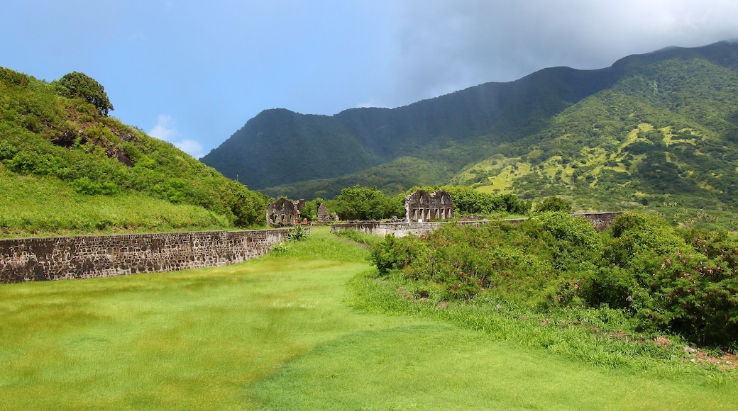Saint Kitts Panoramic Landscape of Mount Liamuiga