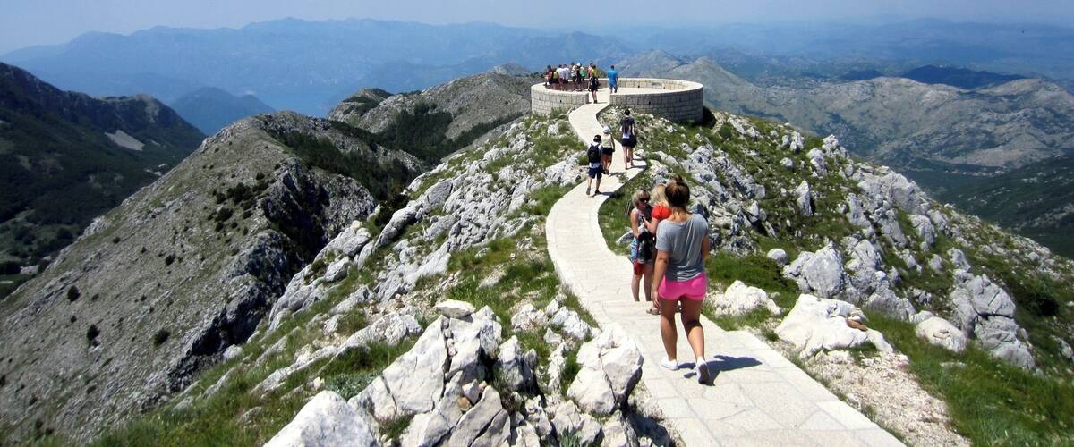 One of the best tours i have been on, exploring the mountains and small towns of Montenegro. right now we had just gone through the mausoleum of Njegoš. If you can't handle windy tight roads i wouldn't recommend it.
