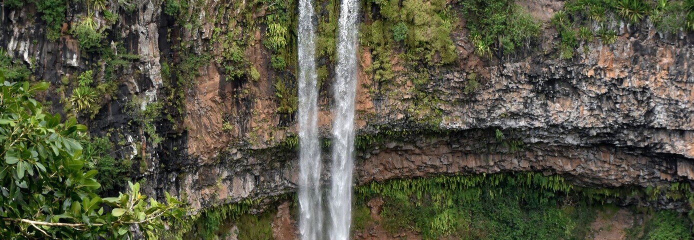 Mauritius is so lush and when you visit the waterfall you can feel a little lost in time. I was pleased it was a little murkier for photos too, i was just waiting for a pterodactyl to fly past