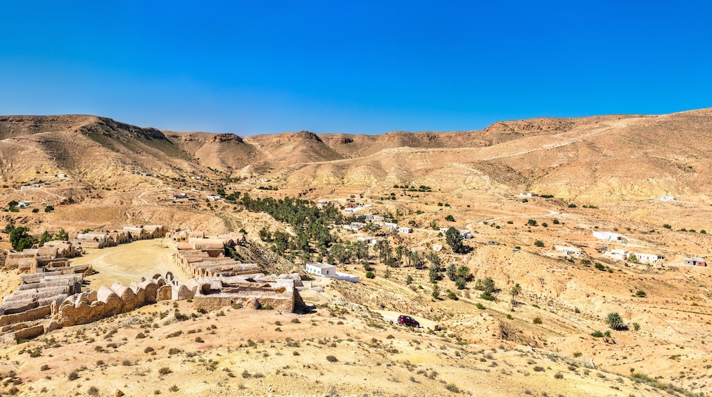 Ksar Hallouf, a fortified village in the Medenine Governorate, Southern Tunisia