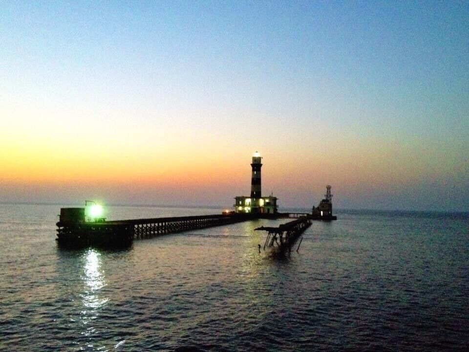The Brothers lighthouse at sunset. Perfect diving spot! #goldenhour #Waterlust