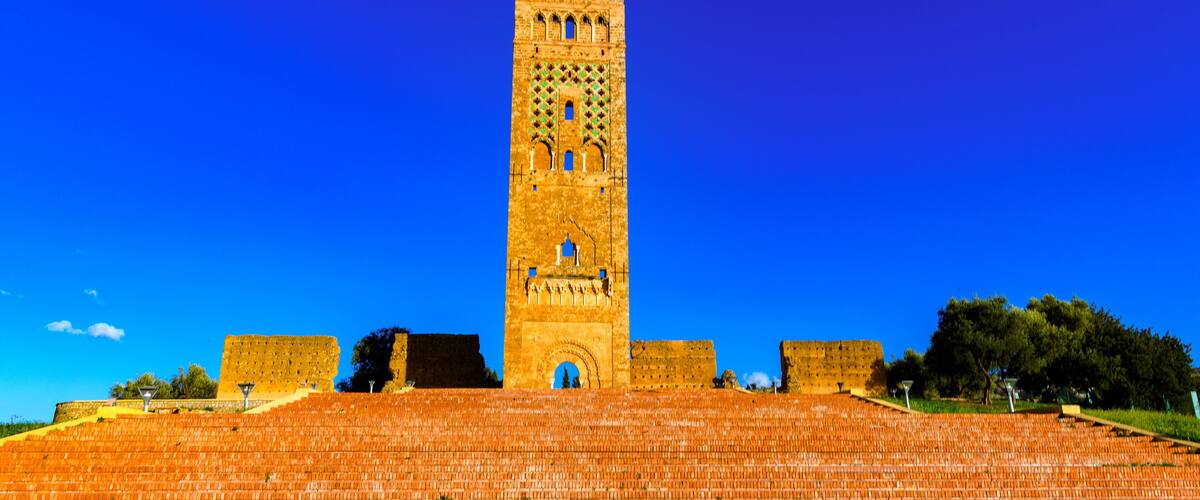 Ruins of El Mansourah in Tlemcen, Algeri