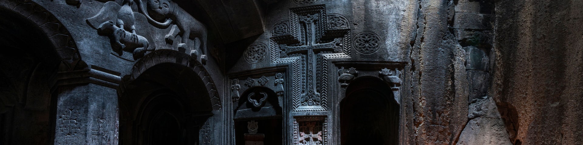 Geghard Monastery, Kotayk Province, Armenia, Middle East, UNESCO World Heritage Site
