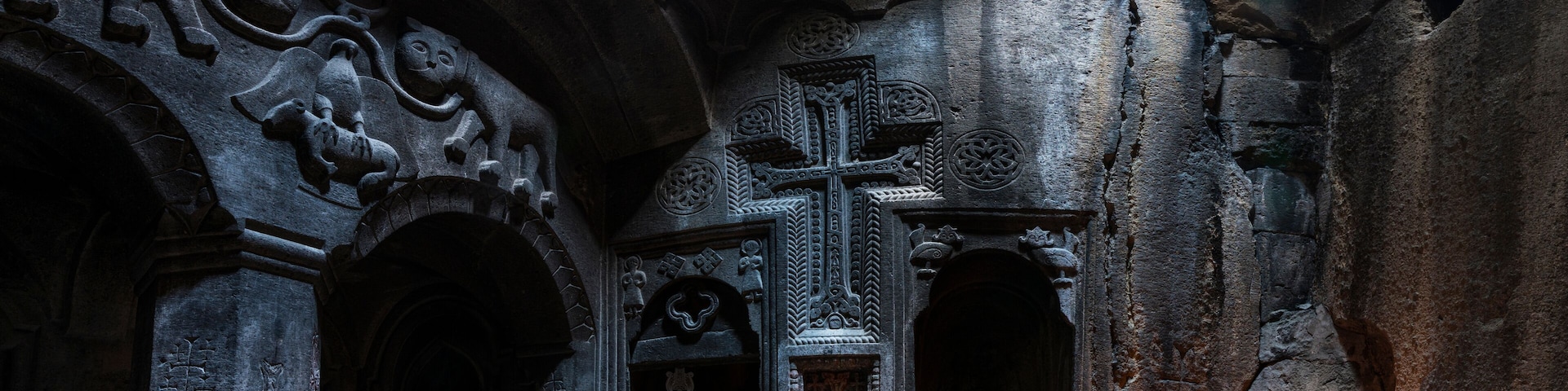 Geghard Monastery, Kotayk Province, Armenia, Middle East, UNESCO World Heritage Site