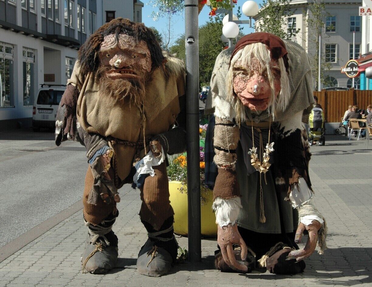 These Huldufolk (Iceland's hidden people) must have decided to come out of hiding the day we toured Akurey.  

Some polls suggest that upwards of fifty percent of Icelanders believe in Huldufolk, otherwise known as elves and/or trolls. Four Icelandic holidays are devoted to celebrating Huldufolk.  Their presence is plentiful in Icelandic sagas, particularly given the rugged and rocky nature of this beautiful island.   

Check out my run-in with Iceland's elves at my blog via this link:  
 http://www.aplacecalledroam.com/home/an-icelandic-saga-elves-trolls-trouble 

