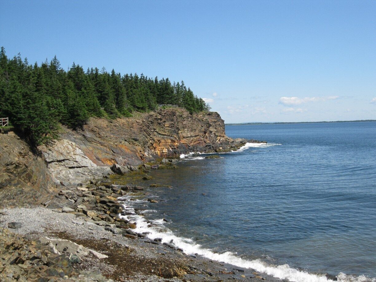Another typical view from the main visitor's center at Ovens Park.