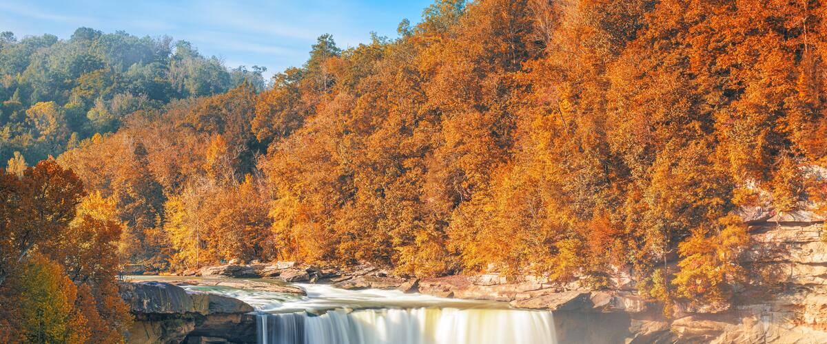 umberland Falls State Resort Park, Kentucky, USA