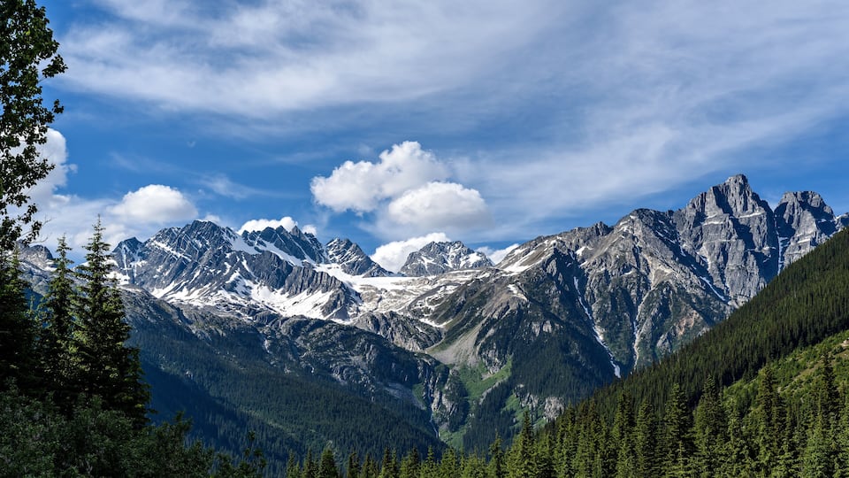 Rogers Pass National Historic Site of Canada, Glacier National Park, British Columbia, Canada
