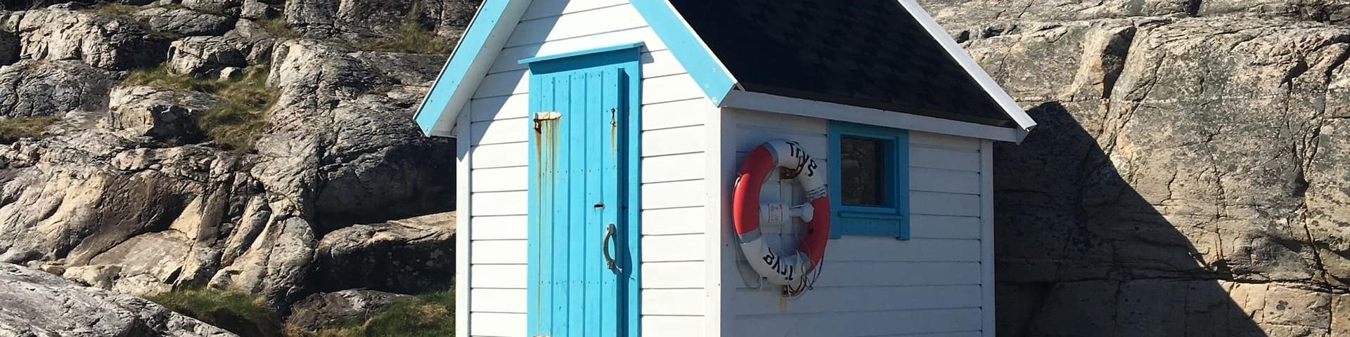 Small house by the sea