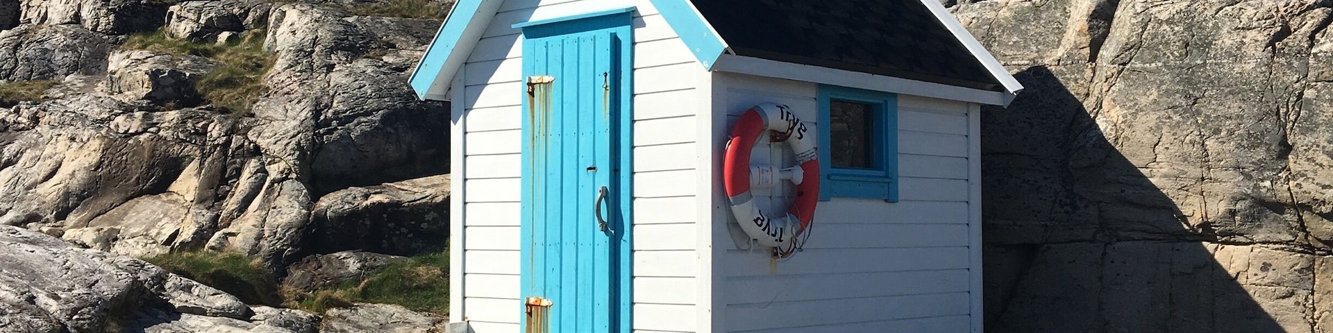 Small house by the sea