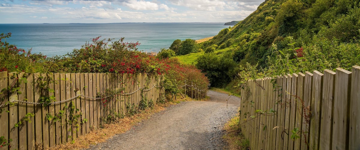 Ballystrudder which includes general coastal views