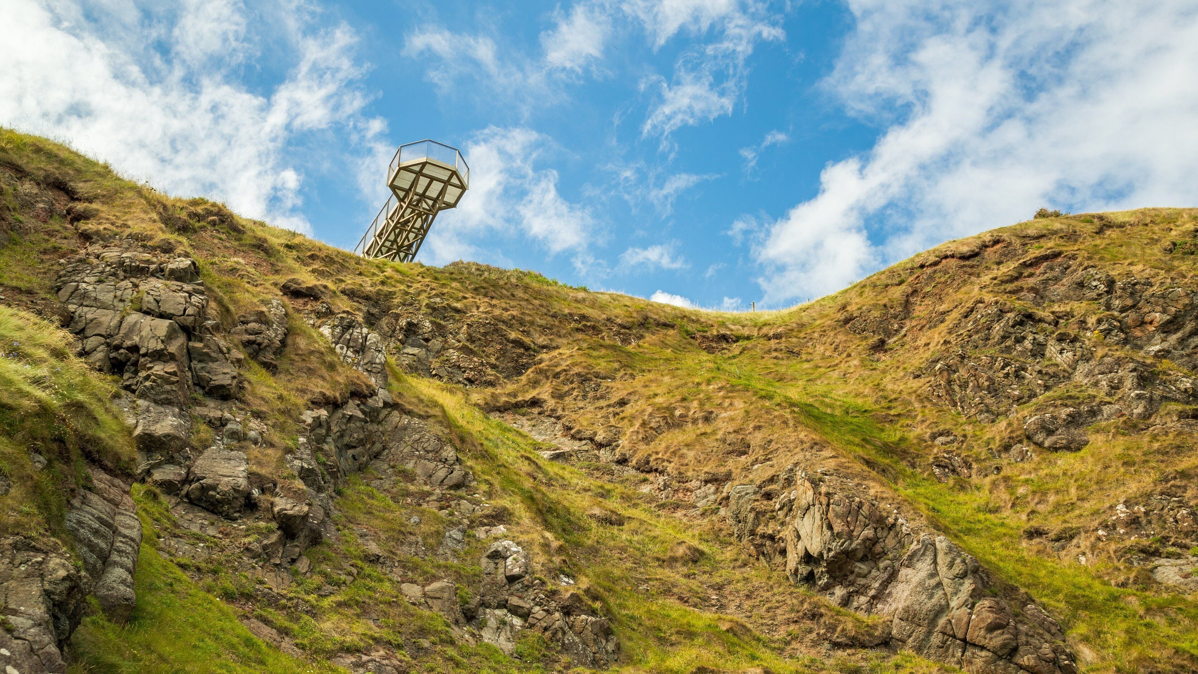 Ballystrudder showing tranquil scenes and views