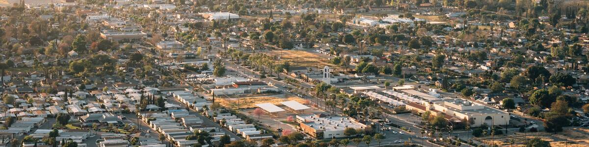 View from Mount Rubidoux in Riverside, California
