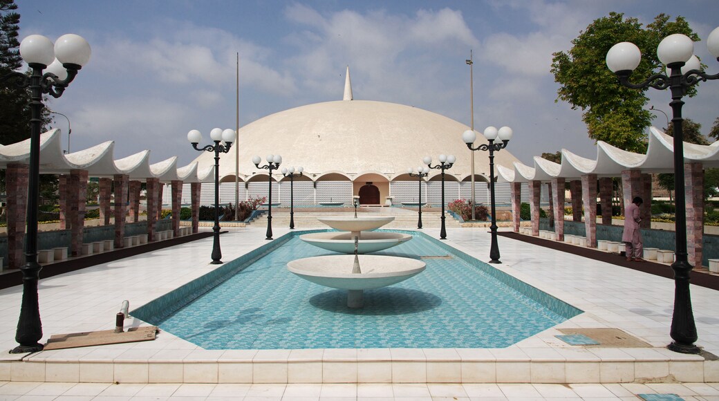Tooba Mosque in the center of Karachi, Pakistan