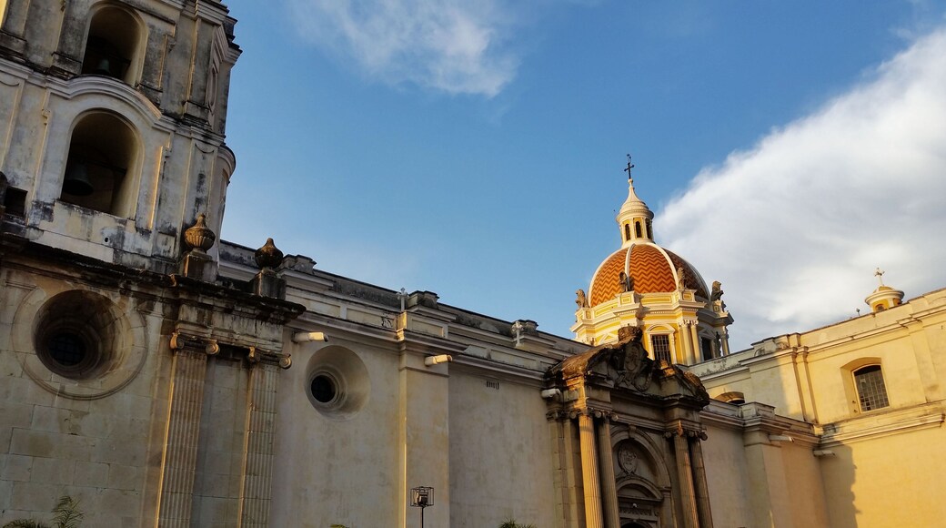Cupula de la Iglesia de la Merced en Ciudad de Guatemala.