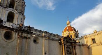 Cupula de la Iglesia de la Merced en Ciudad de Guatemala.