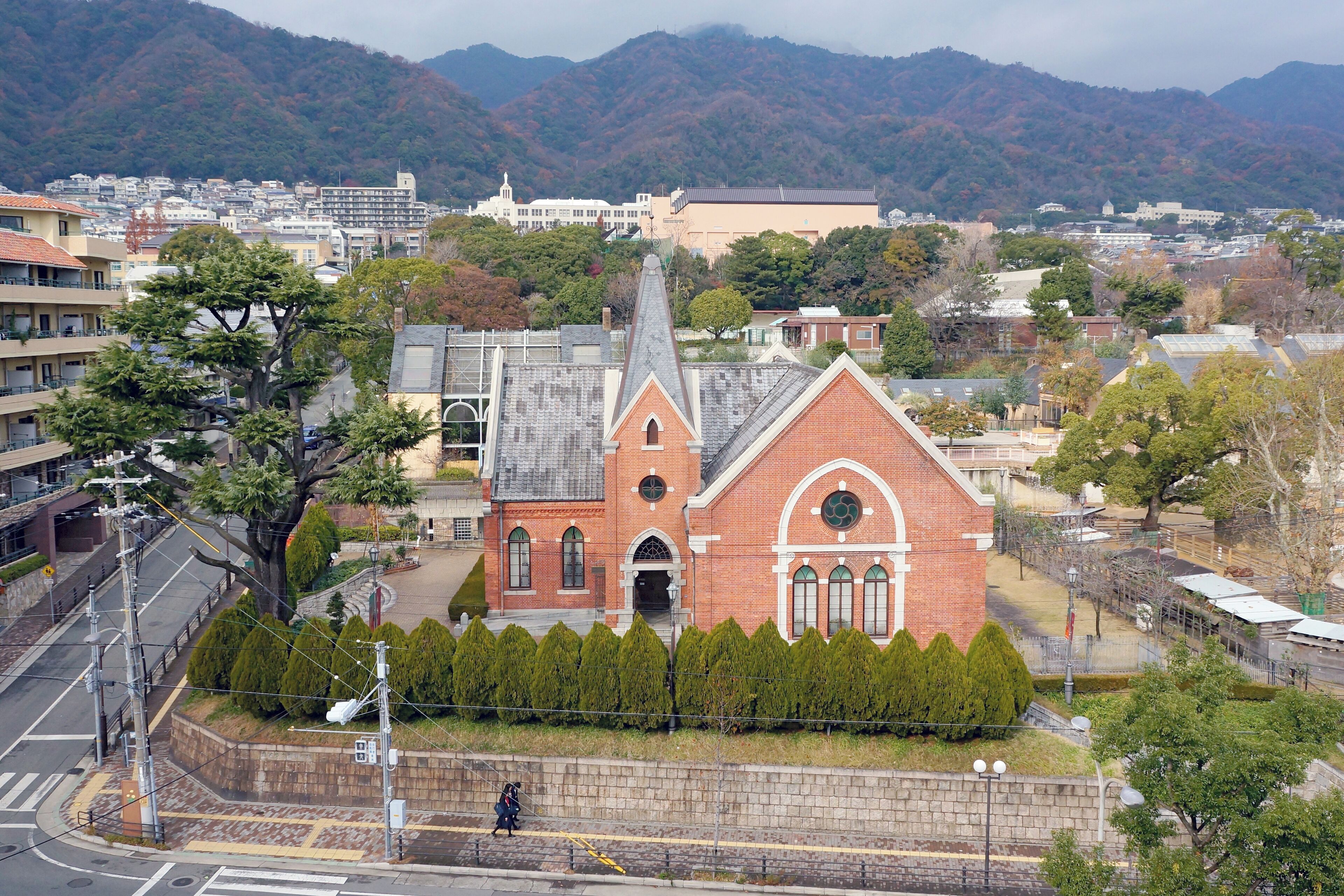 Kobe City Museum of Literature in Kobe, Hyogo prefecture, Japan