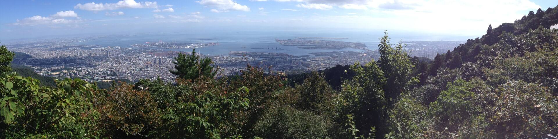 View of Kobe from Kikuseidai