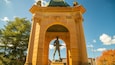 Bathurst War Memorial Carillon featuring a statue or sculpture