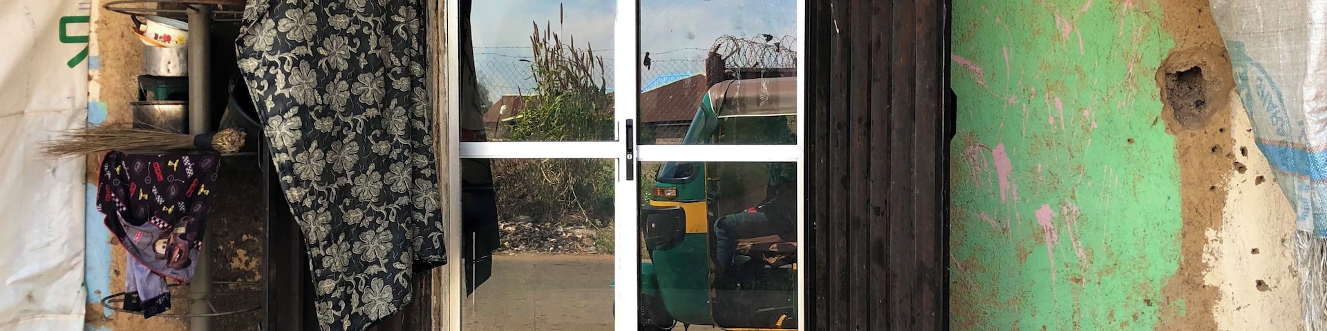 Door to a shop in Rayfield Jos