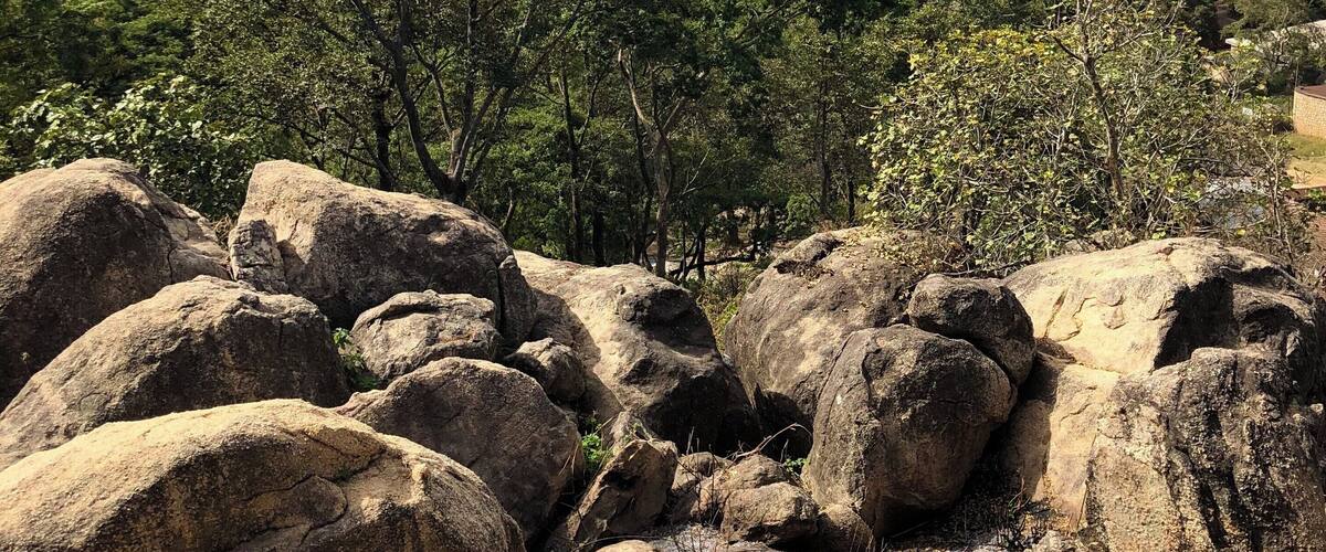 After a rocky climb of 100 Steps, the view of Jos was beautiful.