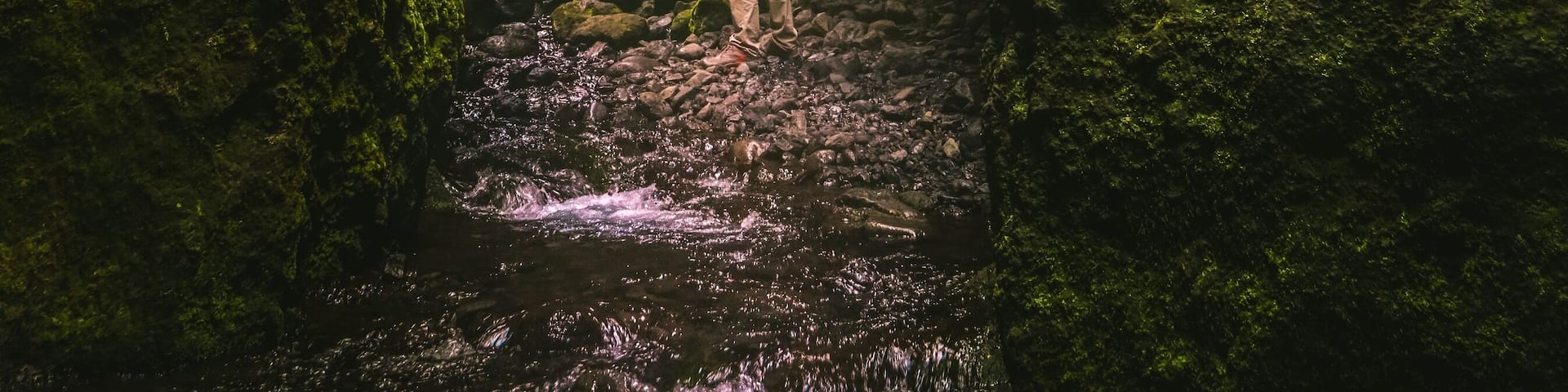 From the gravel road you don’t see much, just a dusty parking lot and a car or two. There must be something hidden in the mountains, so you stop. Tucked in plain sight, just a few miles from some of Iceland’s most famed attractions, hides a mystical canyon. With the road less taken, the real #adventure always begins.