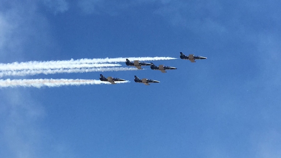 Breightling Jet team flying high at the Hill Air Force Base Warriors Over the Wasatch Air Show 2016
Read more about it on my blog at www.lovetravelwilleat.com
#bestof5