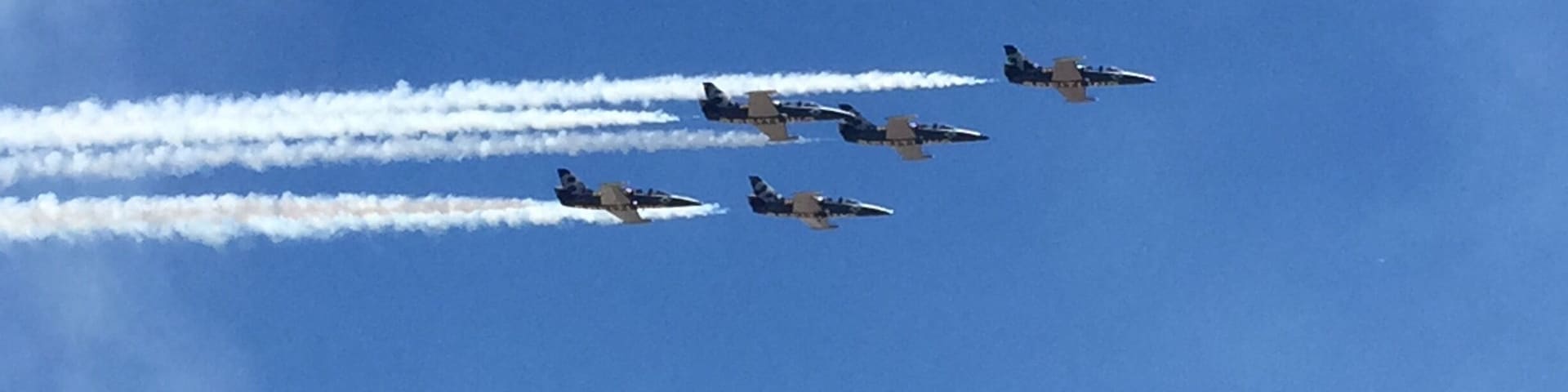 Breightling Jet team flying high at the Hill Air Force Base Warriors Over the Wasatch Air Show 2016
Read more about it on my blog at www.lovetravelwilleat.com 
#bestof5