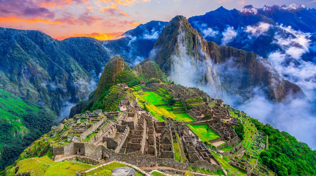 Den historiske helligdommen Machu Picchu