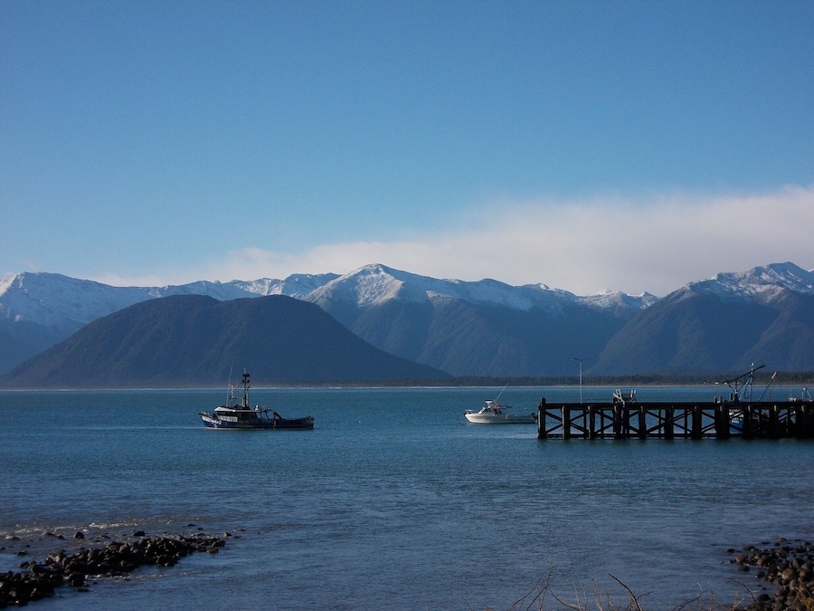 Beautiful day. Leaving Haast for Jackson bay before to go back and continue to the Glaciers!