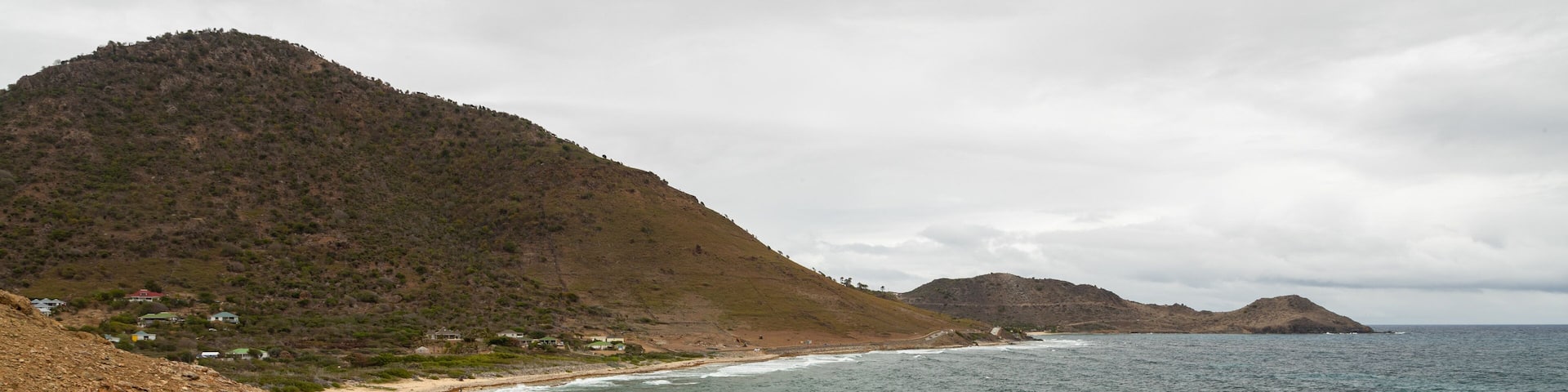 Grand Fond showing general coastal views and rocky coastline