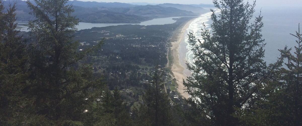 The hike on Neahkanie Mountain is a great way to spend an afternoon.  Easy hike and a lovely view at the end.