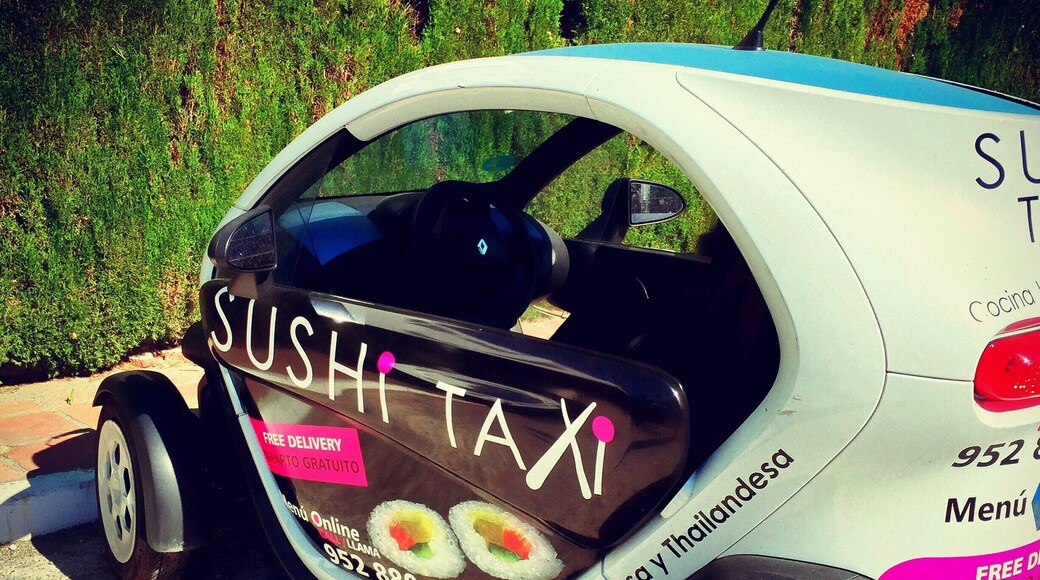 Taxi for one? Never seen anything like this! #sushi #sushitaxi #thetwodoctors