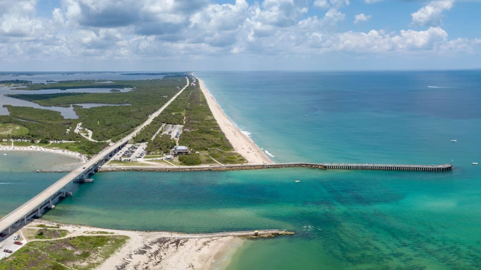 Sebastian Inlet in Brevard and Indian River Counties, Florida