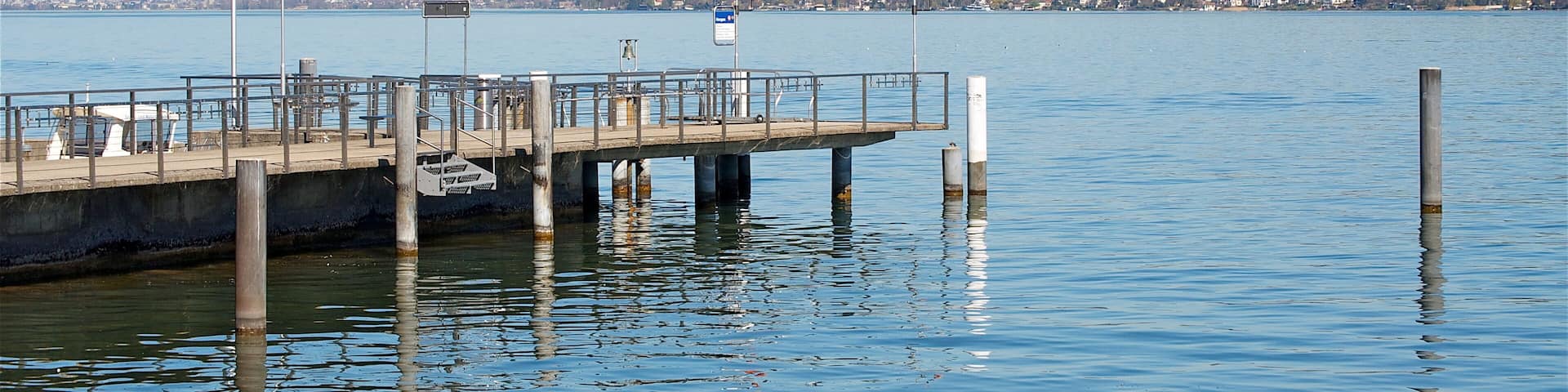 Schiffanlegestelle Horgen, am Zürichsee, Schweiz