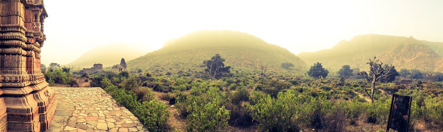 Panaromic view of bhanghar one of the most haunted place.
Located in Rajastan.
One Time visit is must.
After 5pm nobody is allowed to stay in this place.