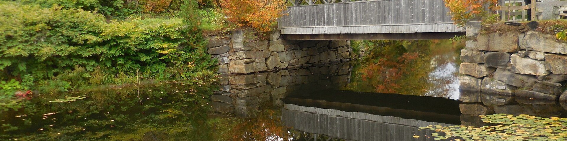 Sweet little foot bridge in Vermont. We learned that the flood of 1927 took out 1285 of Vermont's covered bridges!
