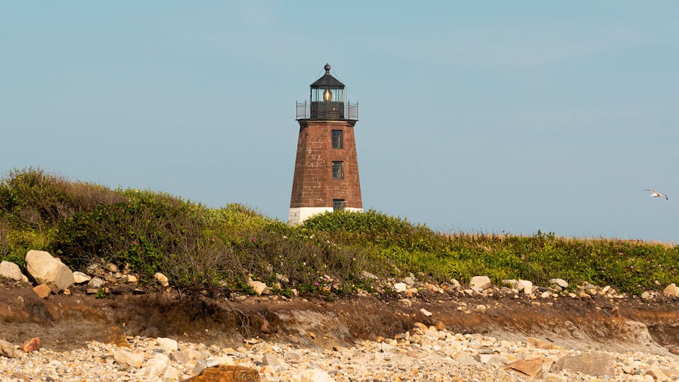 Point Judith Lighthouse Narragansett Rhode Islnad