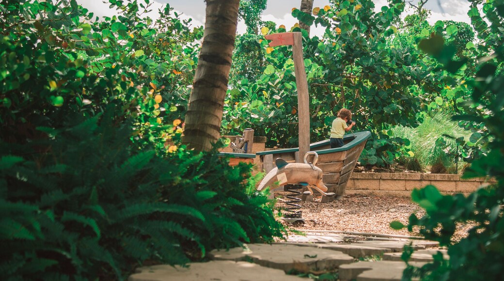 Boy playing at Baker Park in Naples Florida south west florida