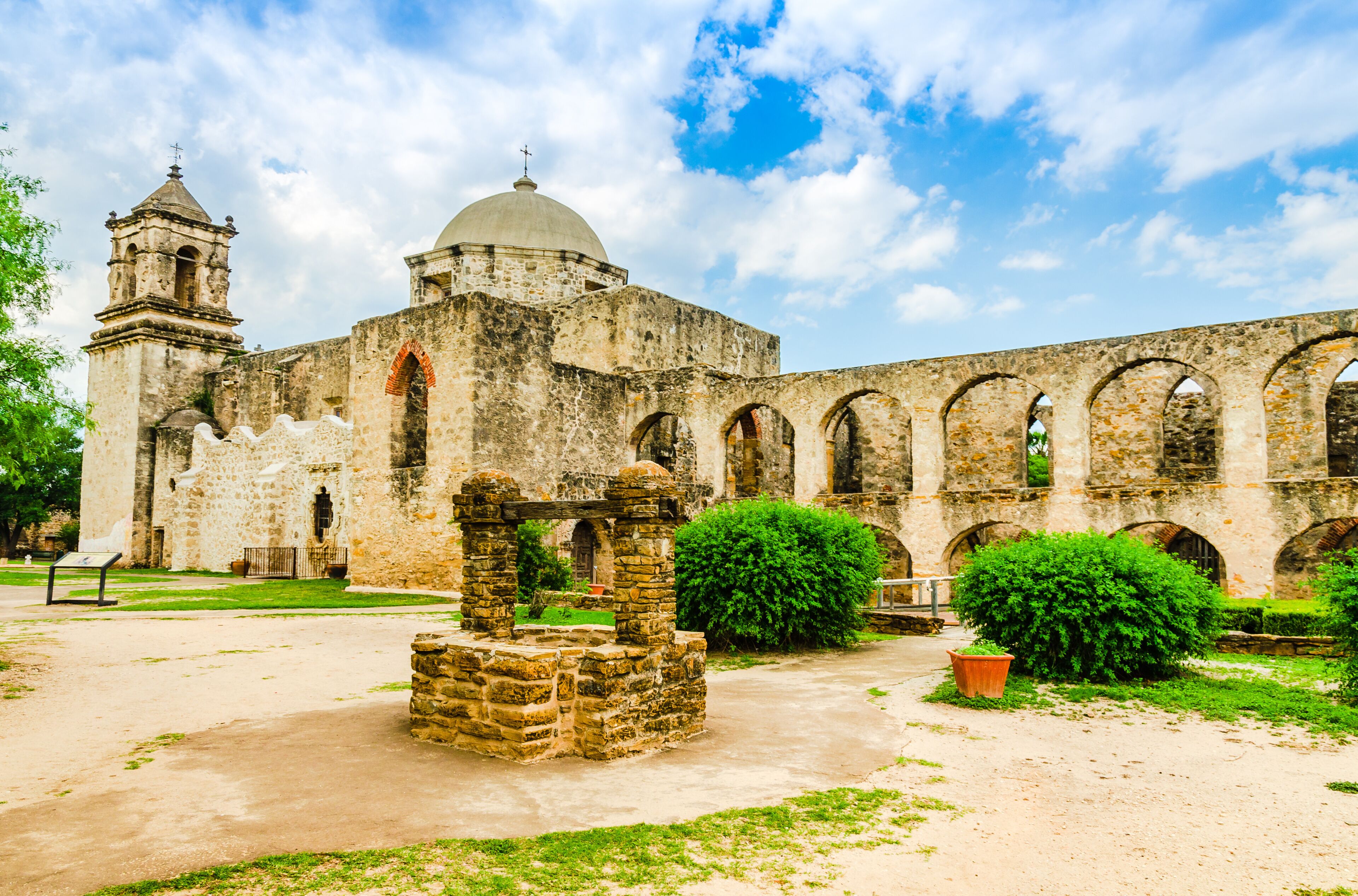 Mission San Jose. in San Antonio, Texas
