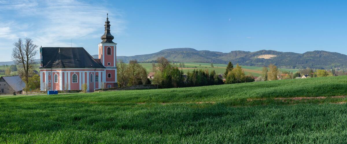Broumovsko Protected Landscape Area - Village Bozanov- okres Nachod, Broumov