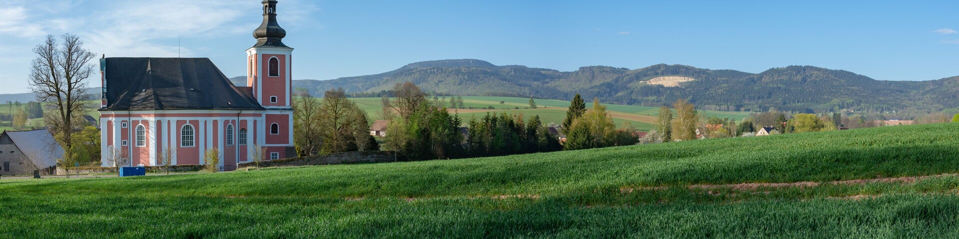 Broumovsko Protected Landscape Area - Village Bozanov- okres Nachod, Broumov