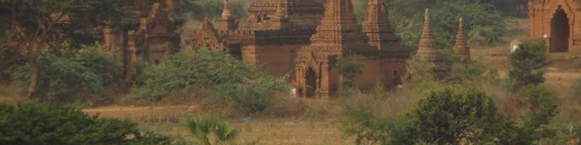 I can't get over how my photos of the temples of Bagan, Myanmar looked like paintings. I visited this unspoiled country during Thingyan, the annual water festival in April 2014. It was unforgettable. My explorations of the Buddhist temples were a peaceful reprieve from the non-stop chaos of the holiday festivities.